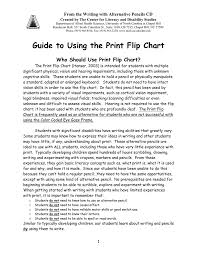 Print Flip Chart Guide Manualzz Com
