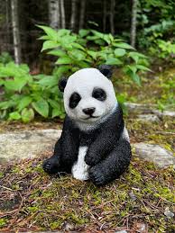 Panda Cub Sitting 6 Inches H Having A
