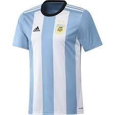 Adidas Argentina Home Replica T Shirt Goal Kick Soccer