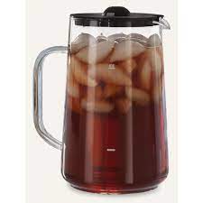 capresso iced tea pitcher 80 oz glass