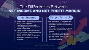 net income vs net profit margin