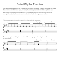 First part of an explanation of dotted rhythms. Dotted Rhythm Exercises Sheet Music For Piano Solo Musescore Com
