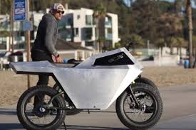 Tesla's elon musk was turned off motorcycles by a crash, but from icons like harley davidson to upstarts like tesla isn't dominating the electric bike market, but here are the players that might. The World S First Tesla Cyberbike Casey Neistat Rides E Bike That Draws Inspiration From The Tesla Cybertruck Electric Bike Reviews Buying Advice And News Ebiketips