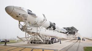 The old plan was to use sls (space launch system) but the sls costs and delays have finally switched the launch to spacex. Nasa Prepares For A Pivotal Spacex Launch To The Iss The Atlantic