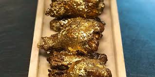 Other metals and alloys could include copper, nickel (not common anymore), silver, or palladium. Food God Has 1 000 Usd 24k Gold Chicken Wings Hypebeast