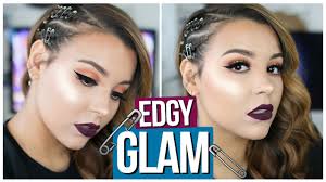edgy fall glam makeup tutorial grwm