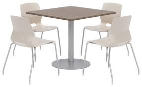 kfi furniture olio designs square 36in lola dining set teak table moonbeam chairs