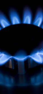 Burner, gas, blue fire, flame 1125x2436 ...