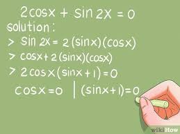 How To Solve Trigonometric Equations 8