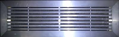 light duty floor grilles reduce the