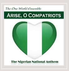 A national anthem is a song that officially symbolizes a country or nation. Arise O Compatriots The Nigerian National Anthem The One World Ensemble Amazon De Musik