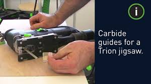 How To Set The Carbide Guides For A Festool Trion Jigsaw