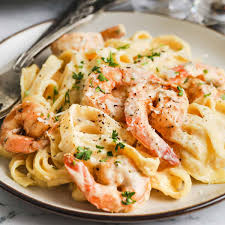 easy shrimp alfredo spend with pennies