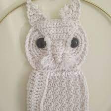 Screech Owl Wall Hanging Crochet