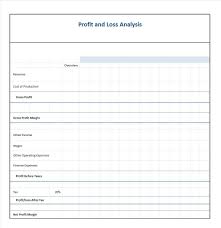 026 Profit And Loss Template Excel Ideas Fascinating Format