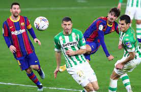It was 90 minutes of onslaught on the home goal. Real Betis 2 3 Fc Barcelona La Liga Player Ratings