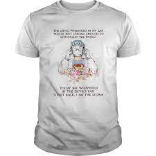 See more ideas about shirt designs, nurse, nursing tshirts. Nurse Flower The Devil Whispered In My Ear 6 Feet Back I Am The Storm Shirt Trend T Shirt Store Online