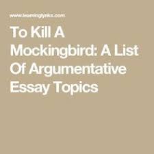 College Essays  College Application Essays   The College Board     eNotes com Analytical essay topics for to kill a mockingbird