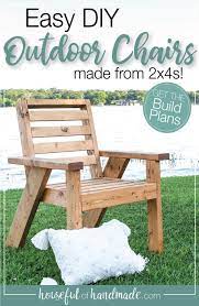 Outdoor Lounge Chair Build Plans