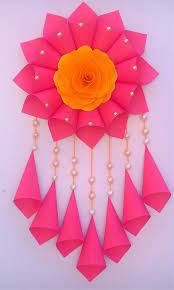 paper craft wall hanging room