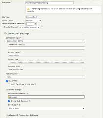 azure blob storage connector