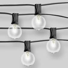 Clear Globe String Lights Black Room Essentials Target