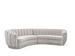 pearl round two sofa caffe latte home