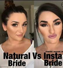light makeup vs heavy makeup my