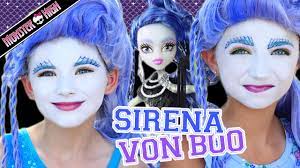 monster high sirena von boo makeup