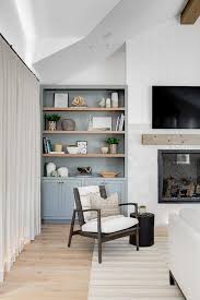 Vaulted Shiplap Living Room Ceiling