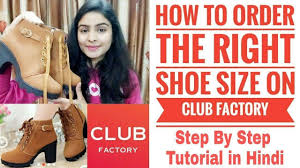 How To Order The Right Shoe Size On App