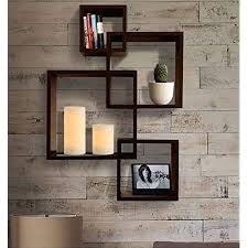 Was a large online retailer of home improvement and furnishings, headquartered in edison, new jersey. Home Decor Stuff 4 Intersecting Square Shape Book Shelf For Living Room Wall Decoration Brown Amazon In Home Kitchen