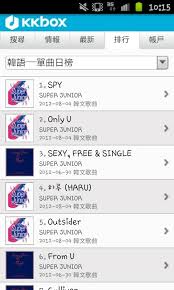 Info Super Junior No 1 To 14 On Hong Kongs Kkbox Chart K