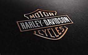 harley davidson logo hd wallpaper