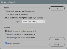 fit text to frame id extras com