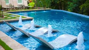 Pool water feature ideas are a great way to add some character and style to your pool without breaking the bank. Cool Swimming Pool Water Feature Ideas Pool Research