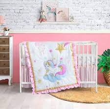 crib bedding sets for girls unicorn 3
