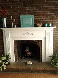 A Beautiful Fireplace Mantel Using