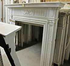 Wood Mantels Section