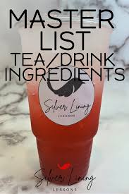 master list loaded tea ings