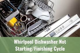Do not try to wash disposable plastic dishes because the hot water can melt them. Whirlpool Dishwasher Not Starting Finishing Cycle Ready To Diy