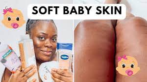 soft baby skin routine body routine on