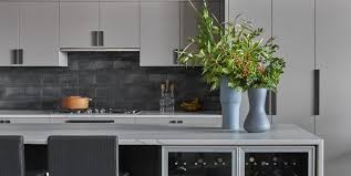 Looking for kitchen backsplash ideas with white cabinets? 25 Beautiful Kitchens With Dark Backsplashes Dark Kitchen Backsplashes