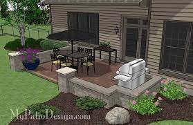 backyard patio designs patio design