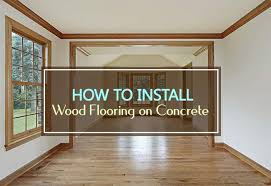 how to install wood flooring on