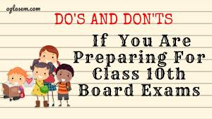 To help you in this situation, we have come up with board exam tips and exam preparation tutorial. Do S And Dont S If You Are Preparing For Class 10th Board Exams Youtube