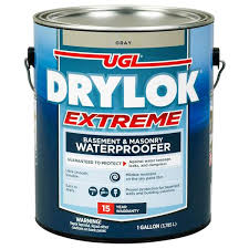 Drylok Extreme 1 Gal Gray Flat Latex
