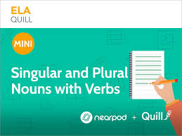 Tell your students that a verb is an action. Singular And Plural Nouns With Verbs
