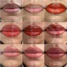 lip color and shape correction at best