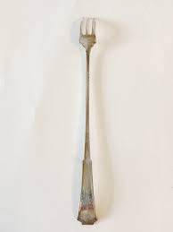 Wm Rogers Silver Plated Relish Fork
